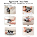 Fascia Gun Muscle Massager Gun High Frequency Back Waist Massage Machine Six-head Body Shoulder Professional Fascia Massage Gun